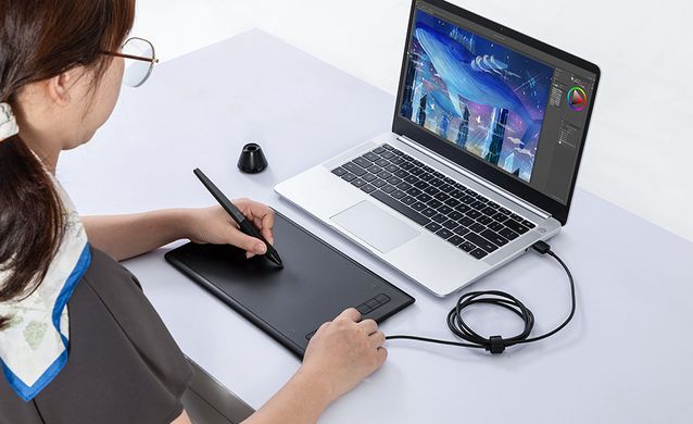 Графічний планшет Huion 8"x5" H580X (H580X)