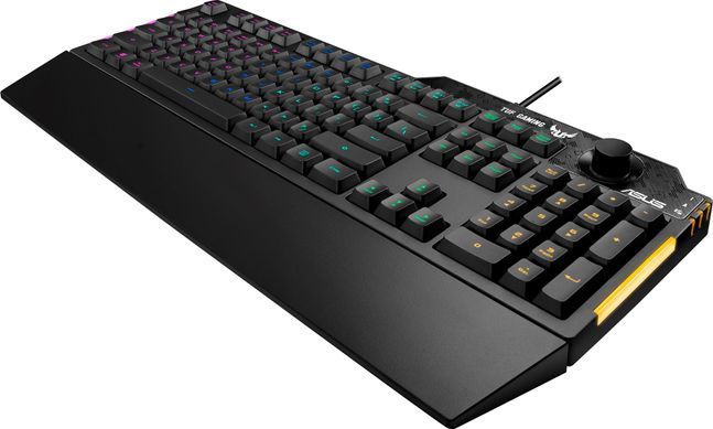 Клавіатура Asus TUF Gaming K1 USB Black UKR (90MP01X0-BKMA00) [605948]