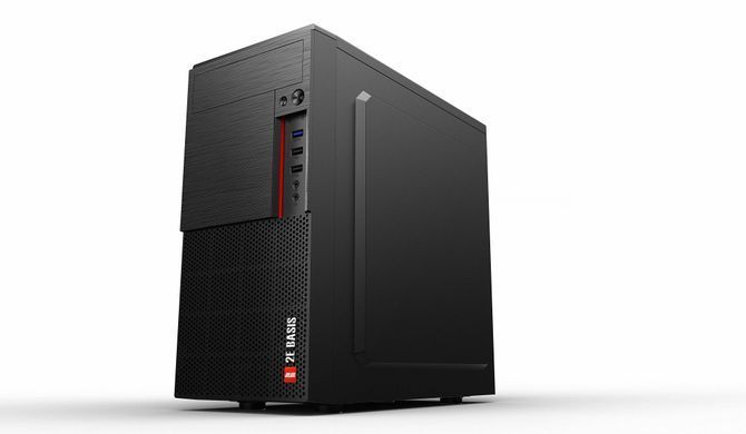 Корпус 2E Basis RD860-3U без БЖ, 1xUSB3.0, 2xUSB2.0, VGA 320мм, mATX, чорний (2E-RD860-3U) [109538]
