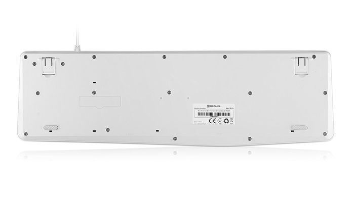 Клавіатура REAL-EL RK-513 White (EL123100047) [606068]
