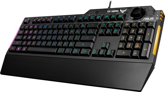 Клавіатура Asus TUF Gaming K1 USB Black UKR (90MP01X0-BKMA00) [605948]