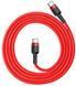 Кабель Baseus Cafule USB Cable Type-C-Type-C 3A 1m Red (CATKLF-G09) [802478], фото 1