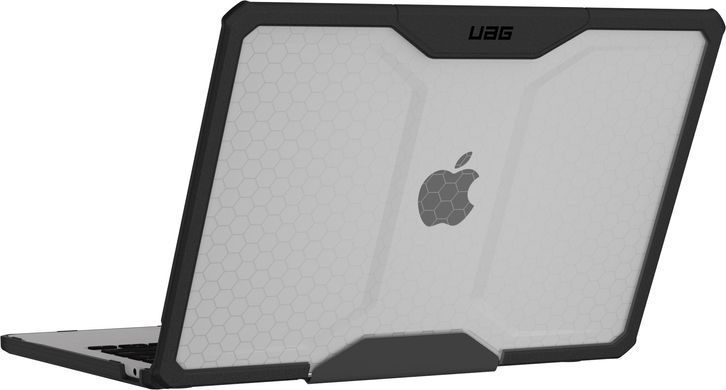 Чохол UAG для MacBook Air 13"(2022-2025), Plyo, Ice/Black (134007114340) [108081]