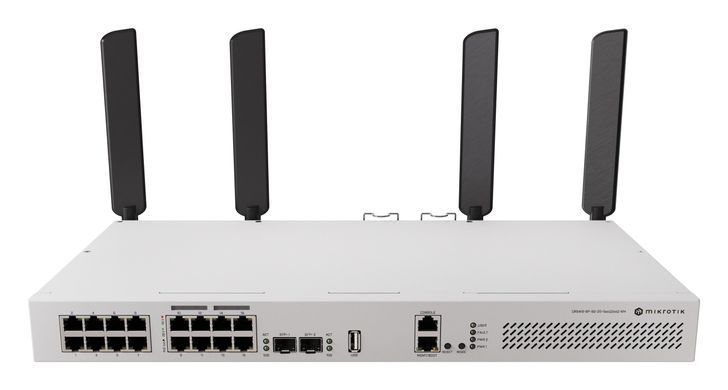 Комутатор MikroTik Cloud Router Switch -RM (CRS418-8P-8G-2S+5AXQ2AXQ) [112516]