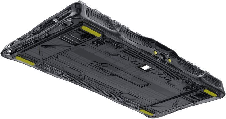 Клавіатура механічна GravaStar Mercury K1 Lite 80keys, GravaStar x BSUN Grey, BT/WL/USB, чорний (GSK1LITE_XTAL_BLK) [114348]