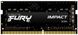 Пам'ять ноутбука Kingston DDR4 16GB 2666 FURY Impact (KF426S15IB1/16)