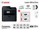 Багатофункційний пристрій А4 ч/б Canon i-SENSYS MF237w з Wi-Fi + 2 картриджа Canon 737 (1418C170AA) [615568], фото 1