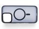 Чохол-накладка BeCover Metal Buttons Case MagSafe для Apple iPhone 16 Pro Max Blue (712100) [602946], фото 3