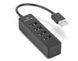 USB-хаб REAL-EL HQ-154 4 ports (EL123110007) [605113], фото 1
