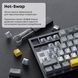 Клавіатура Ajazz AK820 Sea Salt Switch Black USB-C (AK820-SS-BGY) [619472], фото 11