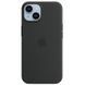 Чохол-накладка Apple Silicone Case with MagSafe для Apple iPhone 14 Midnight (MPRU3) [601892], фото 1