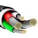 Кабель Baseus Tungsten Gold Fast Charging Data Cable USB to iP 2.4A 1m Black (CALWJ-01) [804367], фото 9