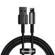 Кабель Baseus Tungsten Gold Fast Charging Data Cable USB to iP 2.4A 1m Black (CALWJ-01) [804367], фото 1
