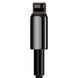 Кабель Baseus Tungsten Gold Fast Charging Data Cable USB to iP 2.4A 1m Black (CALWJ-01) [804367], фото 6