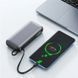 УМБ Acefast 20000mAh 130W PD,QC3.0 USB-A+USB-C In/Out,built-in cable M22 Gray (6974316283904) [403528], фото 6