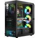 Корпус LogicConcept PORTOS MESH+GLASS ARGB fans 4x120mm BLACK без БЖ ATX (AT-PORTOS-10-0000000-0002) [404617], фото 10