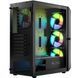 Корпус LogicConcept PORTOS MESH+GLASS ARGB fans 4x120mm BLACK без БЖ ATX (AT-PORTOS-10-0000000-0002) [404617], фото 12