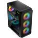 Корпус LogicConcept PORTOS MESH+GLASS ARGB fans 4x120mm BLACK без БЖ ATX (AT-PORTOS-10-0000000-0002) [404617], фото 11