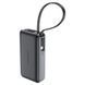 Зовнішній акумулятор ACEFAST M7 PD30W power bank with cable 10000mAh, Black (6974316283379) [805556], фото 3