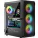 Корпус LogicConcept PORTOS MESH+GLASS ARGB fans 4x120mm BLACK без БЖ ATX (AT-PORTOS-10-0000000-0002) [404617], фото 1