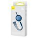 Кабель Baseus Bright Mirror 2 Series Retractable 3-in-1 Fast Charging Data Cable Type-C to M+L+C 100W 1.1m Blue (CAMJ010203) [802610], фото 2