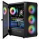 Корпус LogicConcept PORTOS MESH+GLASS ARGB fans 4x120mm BLACK без БЖ ATX (AT-PORTOS-10-0000000-0002) [404617], фото 9