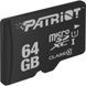 Карта пам'яті microSDXC (UHS-1) Patriot LX Series 64Gb class 10 (PSF64GMDC10) [803641], фото 3