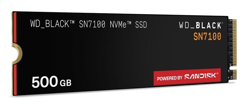 Твердотільний запам&rsquo;ятовувальний пристрій накопичувач (SSD) G4 M.2 NVME 500GB BK SN7100 SANDISK (WDS500G4X0E) [501444]