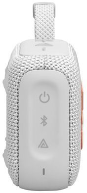 Портативна акустика JBL Go 4 White (JBLGO4WHT) [201535]