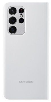Чохол-книжка Samsung Smart Clear View Cover для Samsung Galaxy S21 Ultra SM-G998 Light Gray (EF-ZG998CJEGRU) [608454]