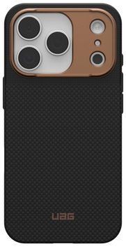 Чохол UAG для iPhone 17 Pro, Fibr Armr Magsafe, Kevlar Graphite/Bronze (114555113985) [114133]