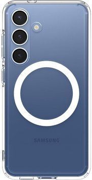 Чохол Spigen для Samsung Galaxy S25+, Ultra Hybrid MagFit, Clear White (ACS08981) [108320]
