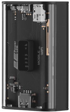 Мобільний маршрутизатор 2E PowerLink (MiFi-5) LTE, Wi-Fi4, 1xUSB, 1xType-C, 5000мА&bull;год чорний (694743655339) [14698]