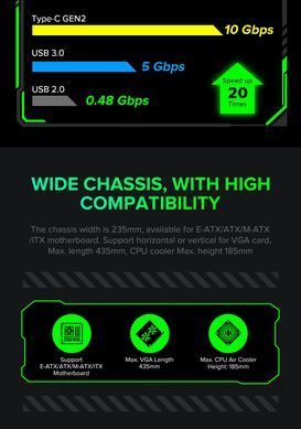 Корпус для ПК GAMEMAX (Leader) [304183]