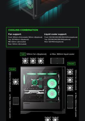 Корпус для ПК GAMEMAX (Leader) [304183]