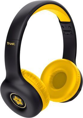 Навушники On-ear Trust Nouna Kids, Wireless, Mic, Чорний (25405_TRUST) [107484]
