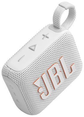 Портативна акустика JBL Go 4 White (JBLGO4WHT) [201535]