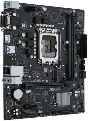 Материнcька плата ASUS PRIME H610M-R D4-SI s1700 H610 2xDDR4 M.2 HDMI D-Sub DVI mATX White BOX WITH ACCESSORY (90MB1B40-M0ECY0) [109068]