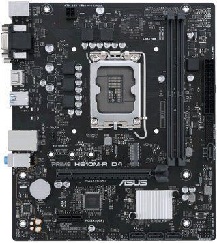 Материнcька плата ASUS PRIME H610M-R D4-SI s1700 H610 2xDDR4 M.2 HDMI D-Sub DVI mATX White BOX WITH ACCESSORY (90MB1B40-M0ECY0) [109068]