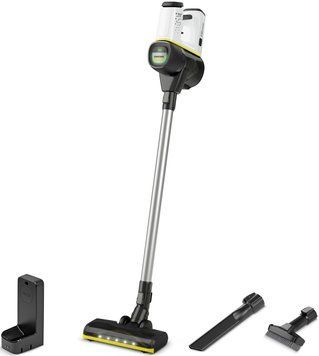Пилосос Karcher безпровідна VC 6 CORDLESS OURFAMILY, конт пил -0.8л, автон. робота до 50хв, вага-2.5кг, НЕРА 12, білий (1.198-670.0) [102410]