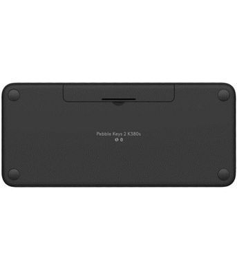 Клавiатура бездротова Logitech Pebble Keys 2 K380s Graphite (920-011851) [612365]