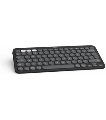 Клавiатура бездротова Logitech Pebble Keys 2 K380s Graphite (920-011851) [612365]