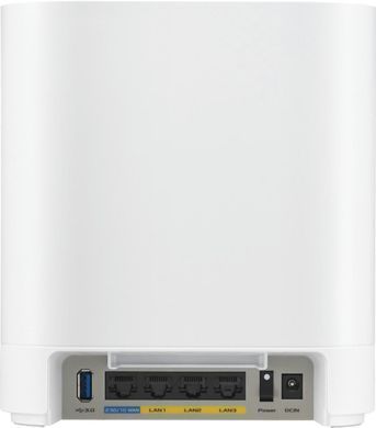 Система WiFi-Mesh ASUS ExpertWiFi EBM68 AX7800, 3xGE LAN, 1x2.5GE WAN, 1xUSB3.2, 1мод, білий (90IG07V0-MO3A60) [104646]