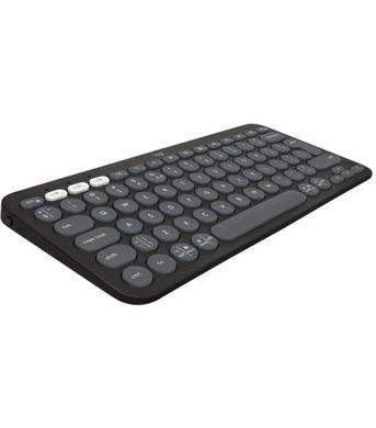 Клавiатура бездротова Logitech Pebble Keys 2 K380s Graphite (920-011851) [612365]