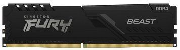 Пам'ять ПК Kingston DDR4 16GB 3200 FURY Beast (KF432C16BB1/16) [103765]