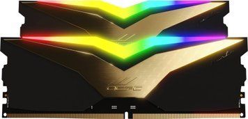 DDR5 32Gb 7200MHz (2*16Gb) OCPC PISTA RGB C40 Black Label, Retail Kit (MMPT2K32GD572C40BL) [41091]