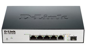 Комутатор D-Link 5xGE, 1xSFP, MetroEthernet (DGS-1100-06/ME) [14823]