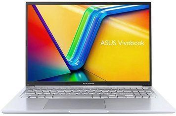 Ноутбук ASUS Vivobook 16 M1605NAQ-SH054 16" WUXGA OLED, AMD R7 170, 16GB, F1TB, UMA, noOS, Сріблястий (90NB1832-M001Y0) [114597]