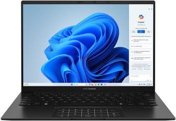 Ноутбук ASUS Zenbook 14 UM3406HA-PP025X 14" 3K OLED, AMD R7-8840H, 16GB, F1TB, UMA, Win11P, Чорний (90NB1271-M000W0) [100242]