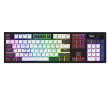 Клавіатура бездротова Hator Skyfall 100 Pro Wireless Grey/Black (HTK4100UA) [618089]